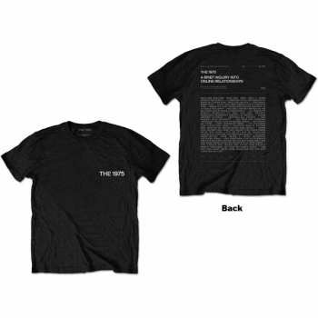 Merce The 1975: Tričko A Brief Inquiry  S
