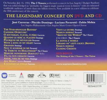 CD/DVD Zubin Mehta: The 3 Tenors In Concert 1994 