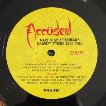 LP The Accüsed: Martha Splatterhead's Maddest Stories Ever Told