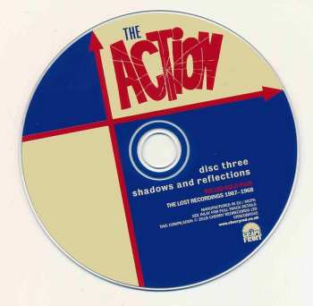 4CD/Set di cofanetti The Action: Shadows And Reflections: The Complete Recordings 1964-1968