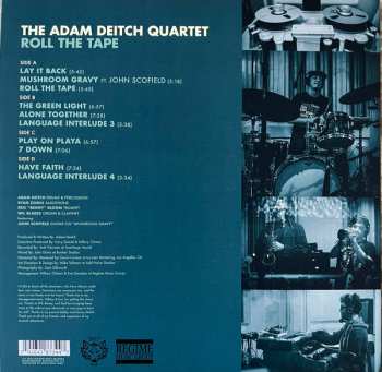 2LP The Adam Deitch Quartet: Roll The Tape