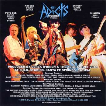 CD The Adicts: All The Young Droogs