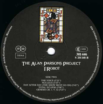4LP/Set di cofanetti The Alan Parsons Project: I Robot / Pyramid / Eve / The Turn Of A Friendly Card