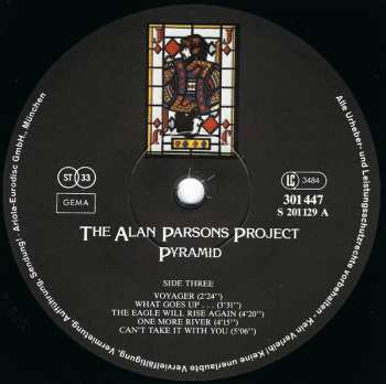 4LP/Set di cofanetti The Alan Parsons Project: I Robot / Pyramid / Eve / The Turn Of A Friendly Card