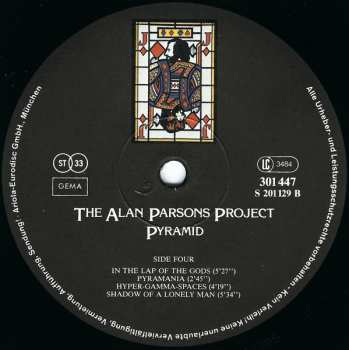 4LP/Set di cofanetti The Alan Parsons Project: I Robot / Pyramid / Eve / The Turn Of A Friendly Card