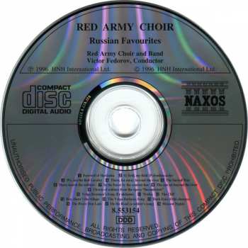 CD The Alexandrov Red Army Ensemble: Russian Favourites