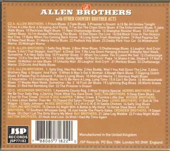 4CD/Set di cofanetti The Allen Brothers: The Allen Brothers With Other Country Brother Acts