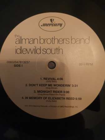 LP The Allman Brothers Band: Idlewild South