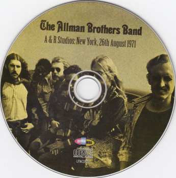 CD The Allman Brothers Band: A & R Studios: New York, 26th August 1971
