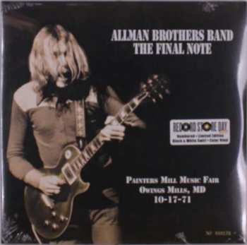 2LP The Allman Brothers Band: The Final Note (Painters Mill Music Fair Owings Mills, MD 10-17-71) LTD | NUM | CLR