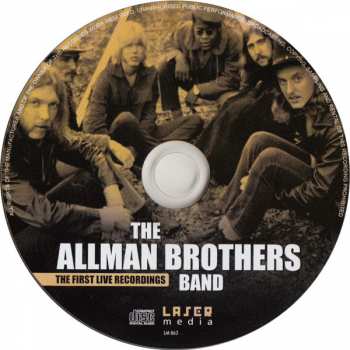 CD The Allman Brothers Band: The First Live Recordings