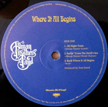 2LP The Allman Brothers Band: Where It All Begins