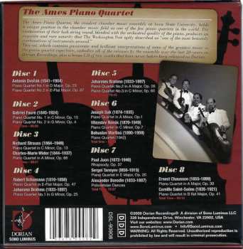 8CD/Set di cofanetti Ames Piano Quartet: Complete Dorian Recordings 1989-2009