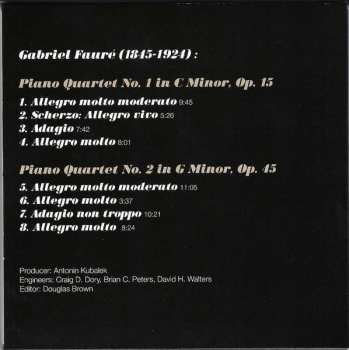 8CD/Set di cofanetti Ames Piano Quartet: Complete Dorian Recordings 1989-2009