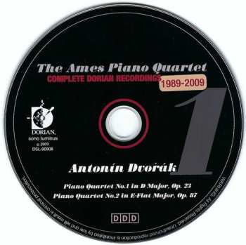 8CD/Set di cofanetti Ames Piano Quartet: Complete Dorian Recordings 1989-2009