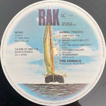 LP The Animals: Animal Tracks