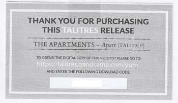2LP The Apartments: Apart