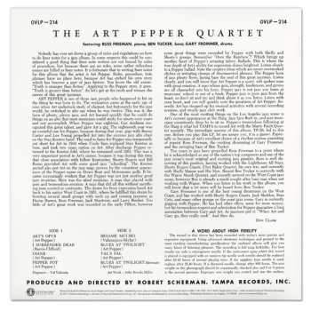 LP Art Pepper Quartet: The Art Pepper Quartet