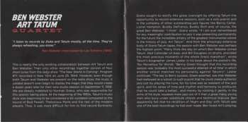 CD The Art Tatum - Ben Webster Quartet: Ben Webster - Art Tatum Quartet