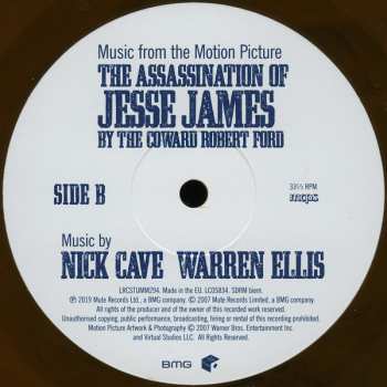 LP Nick Cave & Warren Ellis: The Assassination Of Jesse James By The Coward Robert Ford (Music From The Motion Picture) LTD | CLR