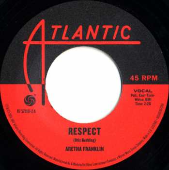 5SP/Set di cofanetti Aretha Franklin: The Atlantic Singles (1967) LTD