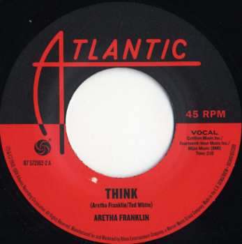 4SP/Set di cofanetti Aretha Franklin: The Atlantic Singles (1968) LTD