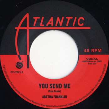 4SP/Set di cofanetti Aretha Franklin: The Atlantic Singles (1968) LTD