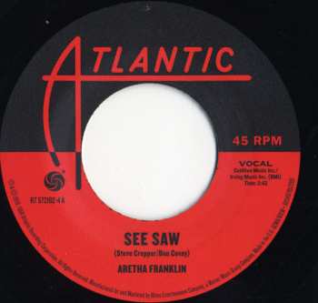 4SP/Set di cofanetti Aretha Franklin: The Atlantic Singles (1968) LTD