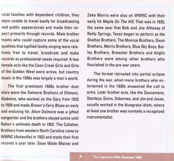 CD Bailes Brothers: Remember Me (The Legendary King Sessions 1946)