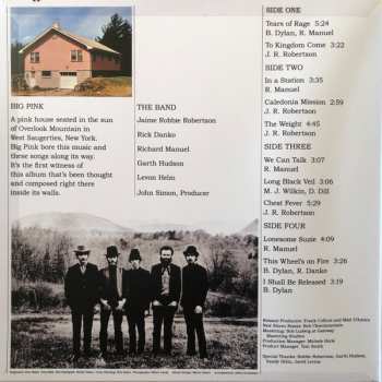 2LP The Band: Music From Big Pink DLX