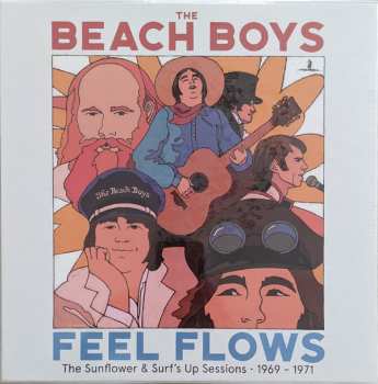 4LP/Set di cofanetti The Beach Boys: Feel Flows (The Sunflower & Surf's Up Sessions • 1969-1971) LTD | CLR
