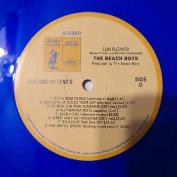 4LP/Set di cofanetti The Beach Boys: Feel Flows (The Sunflower & Surf's Up Sessions • 1969-1971) LTD | CLR