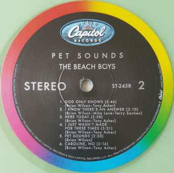 LP The Beach Boys: Pet Sounds CLR