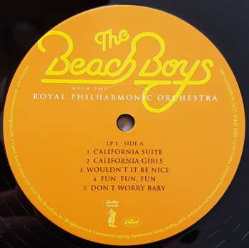2LP The Beach Boys: The Beach Boys With The Royal Philharmonic Orchestra