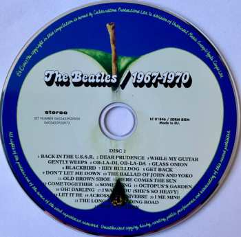 4CD/Set di cofanetti The Beatles: 1962-1966 / 1967-1970 LTD