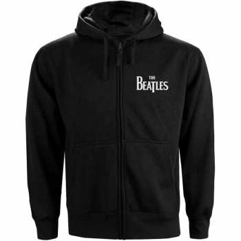 Merch The Beatles: Felpa con cerniera da donna Drop T Logo The Beatles 