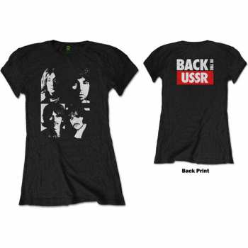 Merce The Beatles: Dámské Tričko Back In The Ussr  S