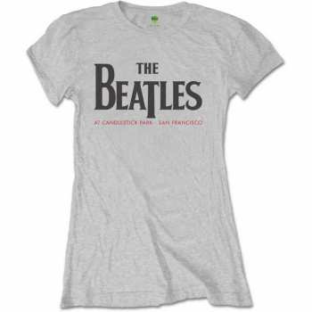 Merch The Beatles: Donne Maglietta Candlestick Park 