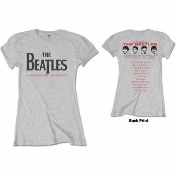 Merce The Beatles: Dámské Tričko Candlestick Park  S