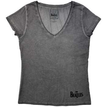 Merce The Beatles: The Beatles Ladies T-shirt: Corner Logo (small) S