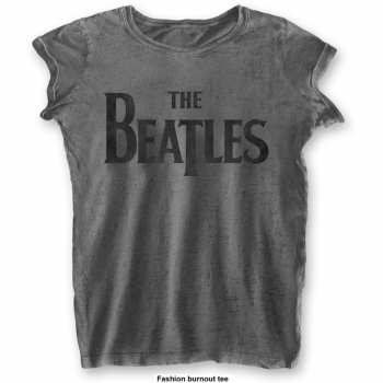 Merce The Beatles: Dámské Tričko Drop T Logo The Beatles  S