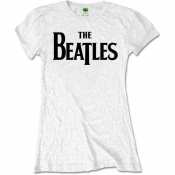 Merch The Beatles: Donne Maglietta Drop T Logo The Beatles 