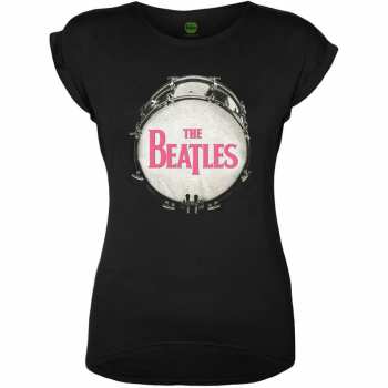 Merch The Beatles: Donne Maglietta Drum 