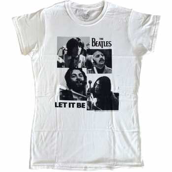 Merch The Beatles: Donne Maglietta Let It Be 