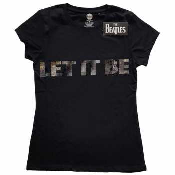 Merce The Beatles: Dámské Tričko Let It Be  S