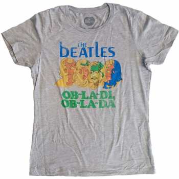 Merch The Beatles: Donne Maglietta Ob-la-di 
