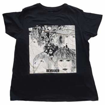 Merch The Beatles: Donne Maglietta Revolver Album Cover