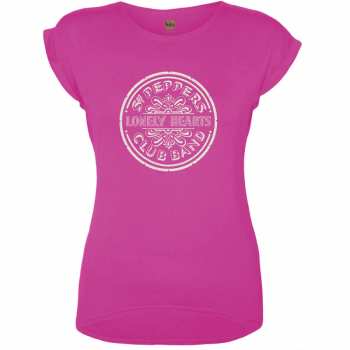 Merch The Beatles: Donne Maglietta Sgt Pepper Drum 
