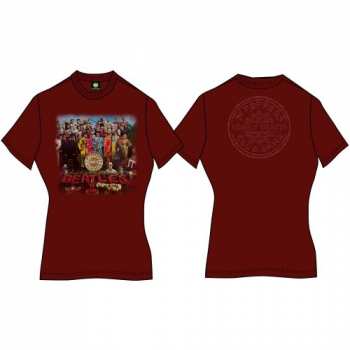 Merch The Beatles: Donne Maglietta Sgt Pepper 
