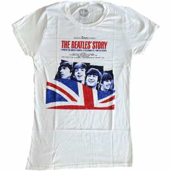 Merch The Beatles: Donne Maglietta Story 
